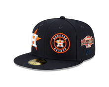 Load image into Gallery viewer, Houston Astros New Era Navy Patch Pride 59FIFTY Fitted Hat