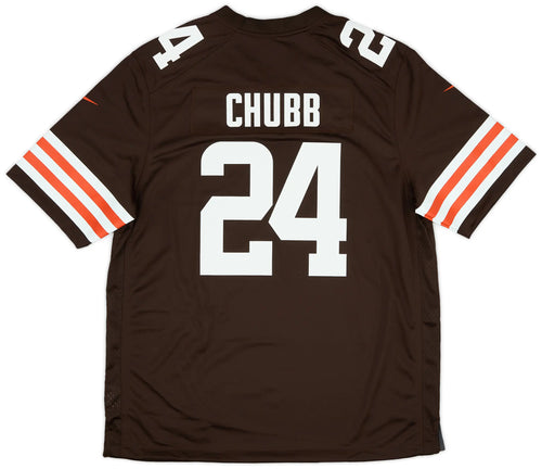 Cleveland Browns Chubb #24 Nike Game Home Jersey