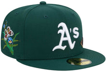 Load image into Gallery viewer, Athletics  FELT Green 59FIFTY Fitted