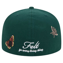 Load image into Gallery viewer, Athletics  FELT Green 59FIFTY Fitted