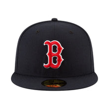 Load image into Gallery viewer, Boston Red Sox 59FIFTY MLB AC Perf Navy Cap