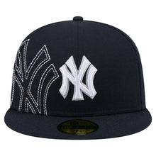 Load image into Gallery viewer, New Era Navy New York Yankees Yarn Stitch