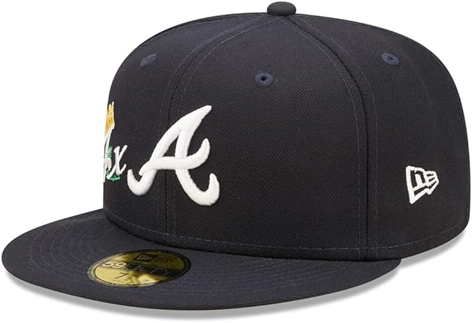 MLB Atlanta Braves New Era Navy 4x World Series Champions Crown