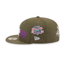 Load image into Gallery viewer, Oakland Athletics 59FIFTY MLB World Series Olive Cap