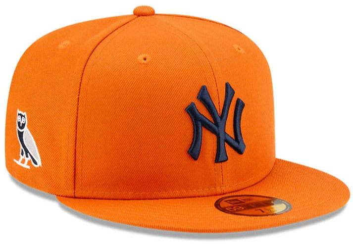 New Era OVO x MLB 2024 New York Yankees Fire Orange