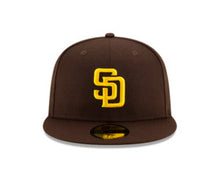 Load image into Gallery viewer, San Diego Padres New Era Brown Authentic Collection On-Field