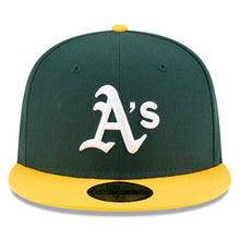 Load image into Gallery viewer, New Era OVO x MLB 2024 Oakland Athletics Kelly Green Gold 59FIFTY Fitted Cap