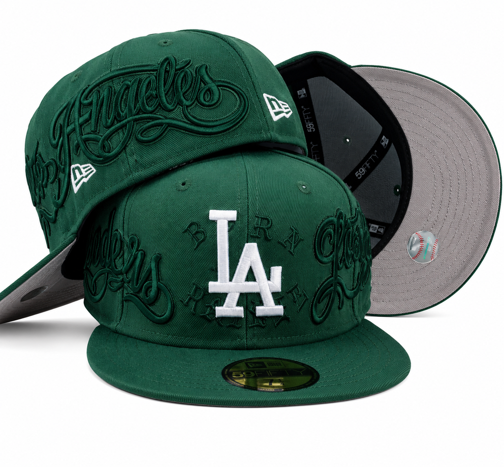 Los Angeles Dodgers Green Script