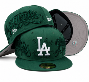 Los Angeles Dodgers Green Script