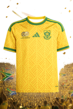 Load image into Gallery viewer, South Africa Bafana Home World Cup 26 Yellow Jersey