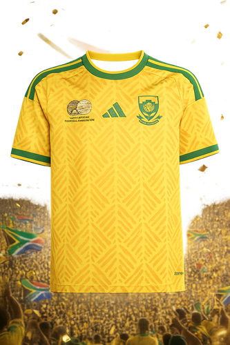 South Africa Bafana Home World Cup 26 Yellow Jersey