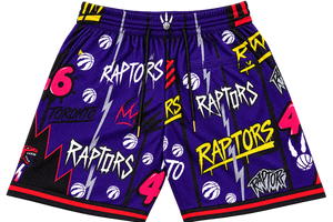 Raptors Graffiti Basketball Shorts 🏀