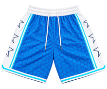 Load image into Gallery viewer, Blue &amp; White Basketball Shorts