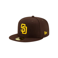 Load image into Gallery viewer, San Diego Padres New Era Brown Authentic Collection On-Field