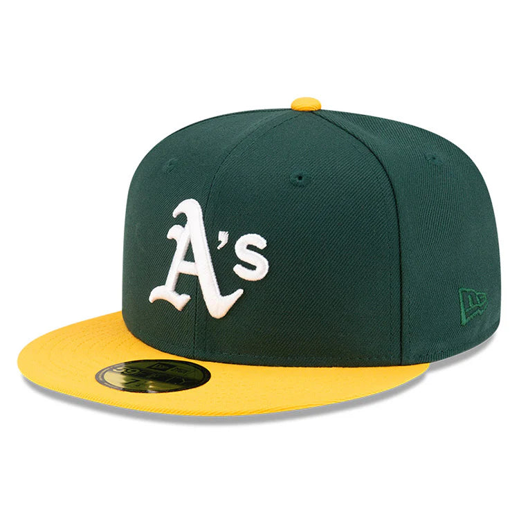 New Era OVO x MLB 2024 Oakland Athletics Kelly Green Gold 59FIFTY Fitted Cap