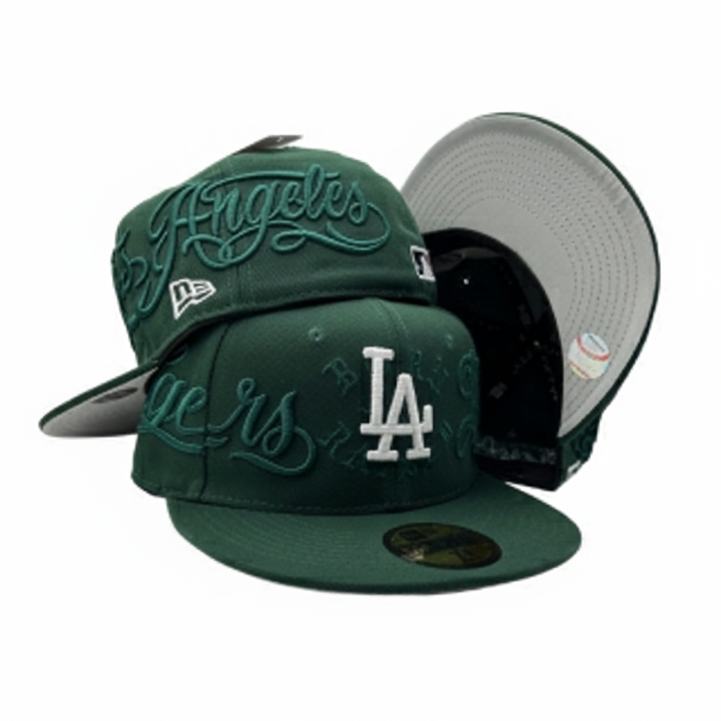 Men's Los Angeles Dodgers New Era Born x Raised Royal Wrap Around 59FIFTY Fitted Hat