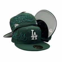 Load image into Gallery viewer, Men&#39;s Los Angeles Dodgers New Era Born x Raised Royal Wrap Around 59FIFTY Fitted Hat