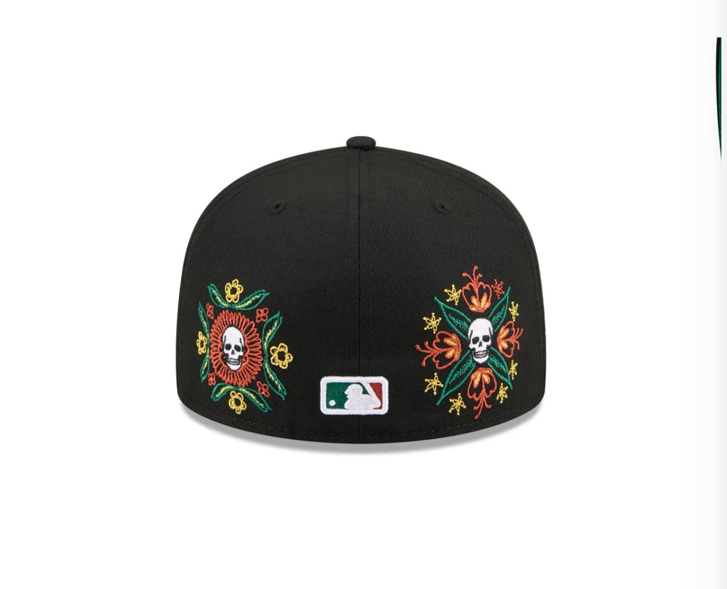 Houston Astros Day of the Dead Sugar Skull Mascot 59FIFTY Fitted