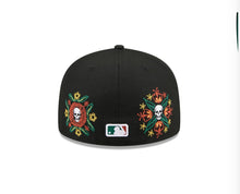 Load image into Gallery viewer, Houston Astros Day of the Dead Sugar Skull Mascot 59FIFTY Fitted