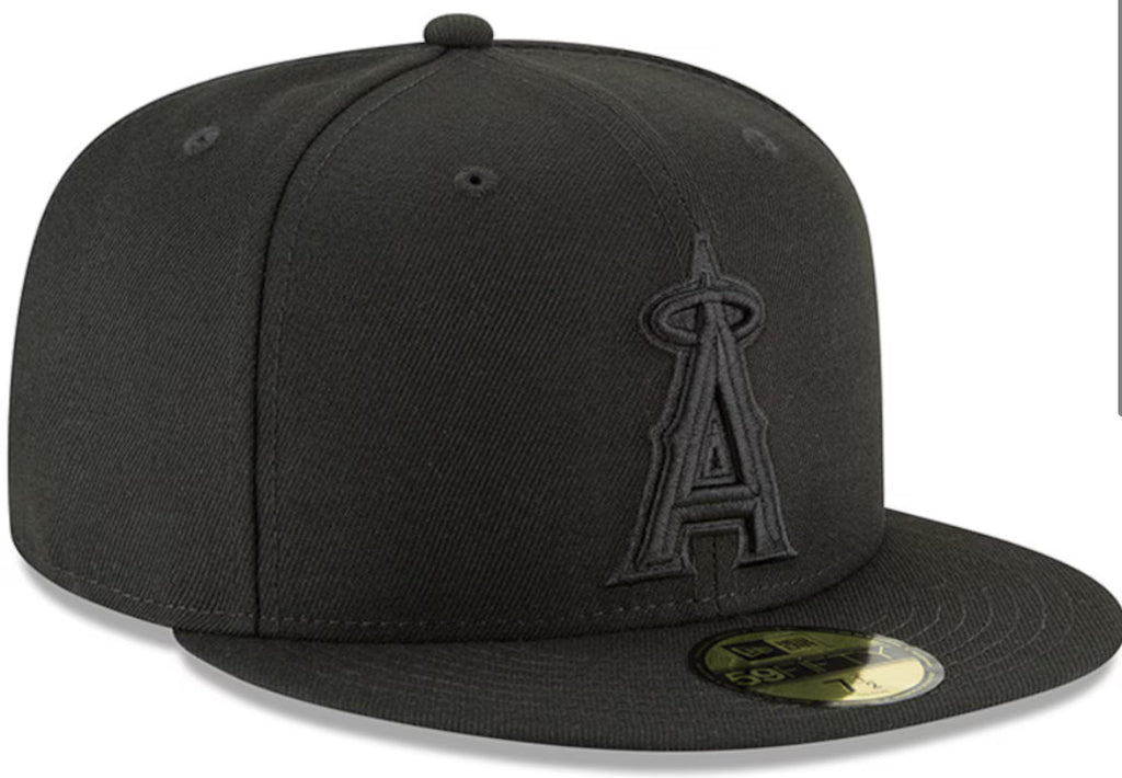 Los Angeles Angels  Blackout Basic 59FIFTY Fitted