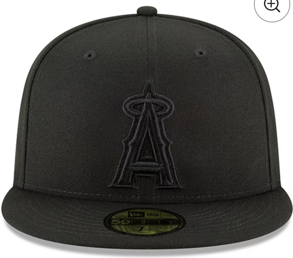 Los Angeles Angels  Blackout Basic 59FIFTY Fitted