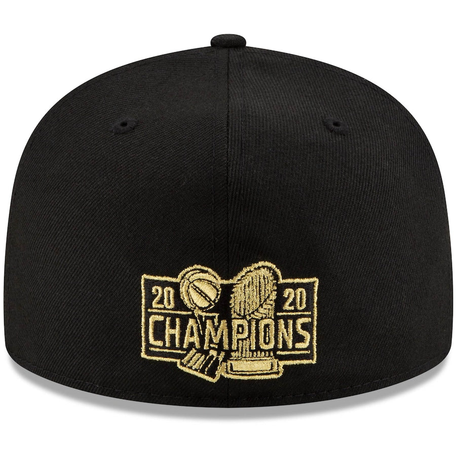 Los Angeles Dodgers x Los Angeles Lakers New Era Black 2020 Dual Champions 59FIFTY