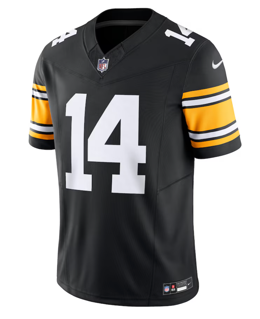 ハワイ購入新品 Pittsburgh Steelers フード付きスウェット Women's Junk Food Black/White Pittsburgh Steelers Sideline