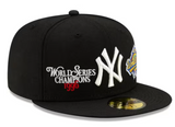 New York Yankees New Era Black 1996 World Series Champions 59FIFTY Fitted Hat