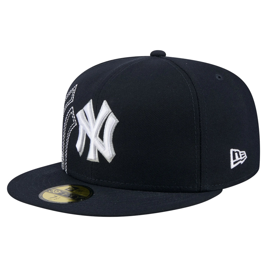 New Era Navy New York Yankees Yarn Stitch