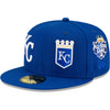 New Era Kansas City Royals Mens Blue Patch Pride 59FIFTY Fitted Hat