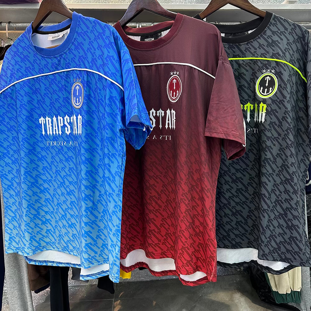 TRAPSTAR MONOGRAM FOOTBALL TEE